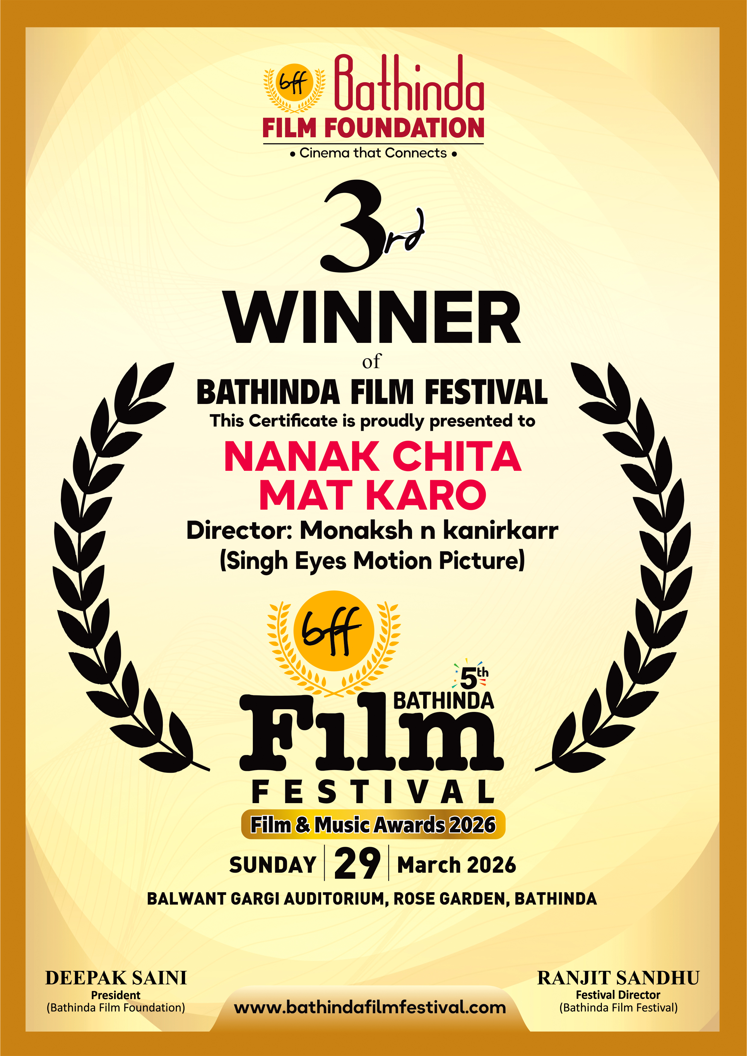 Winners Short Films BFF - 2025