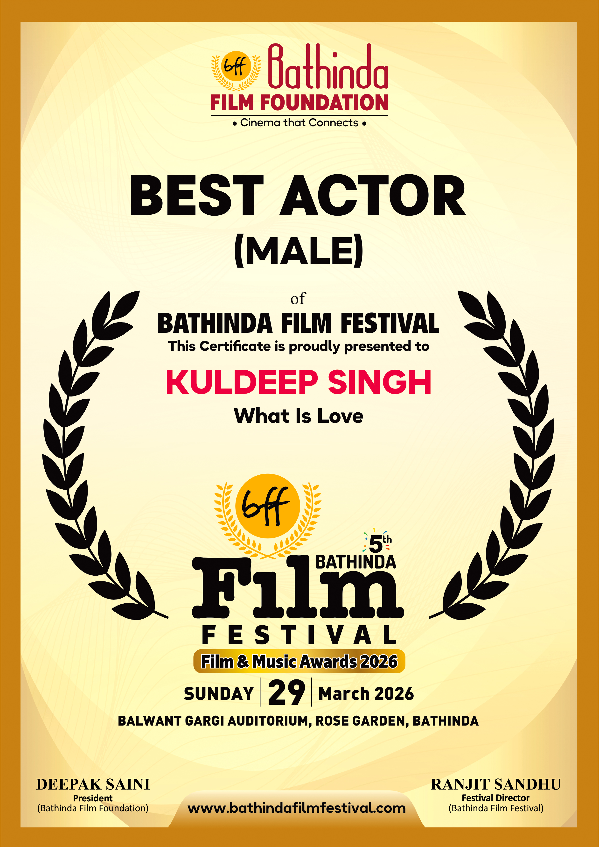 Winners Short Films BFF - 2025