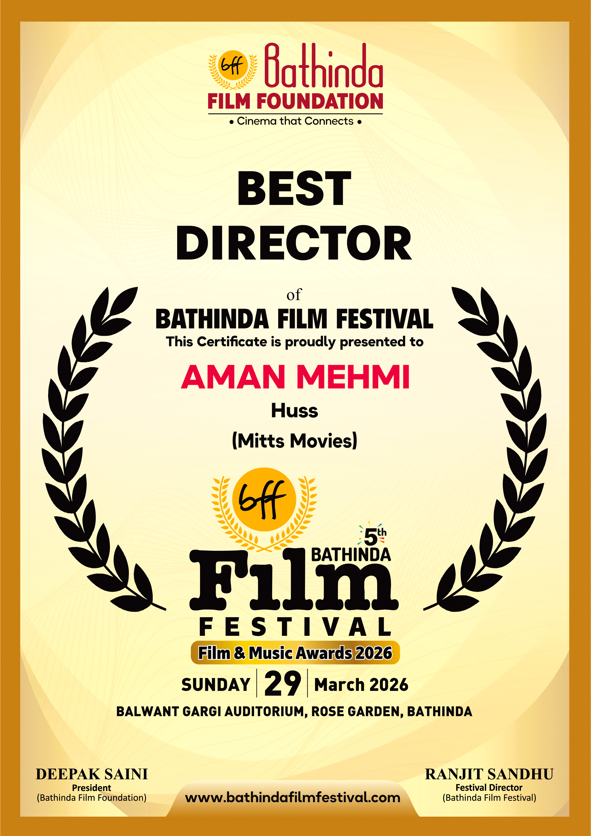 Winners Short Films BFF - 2025