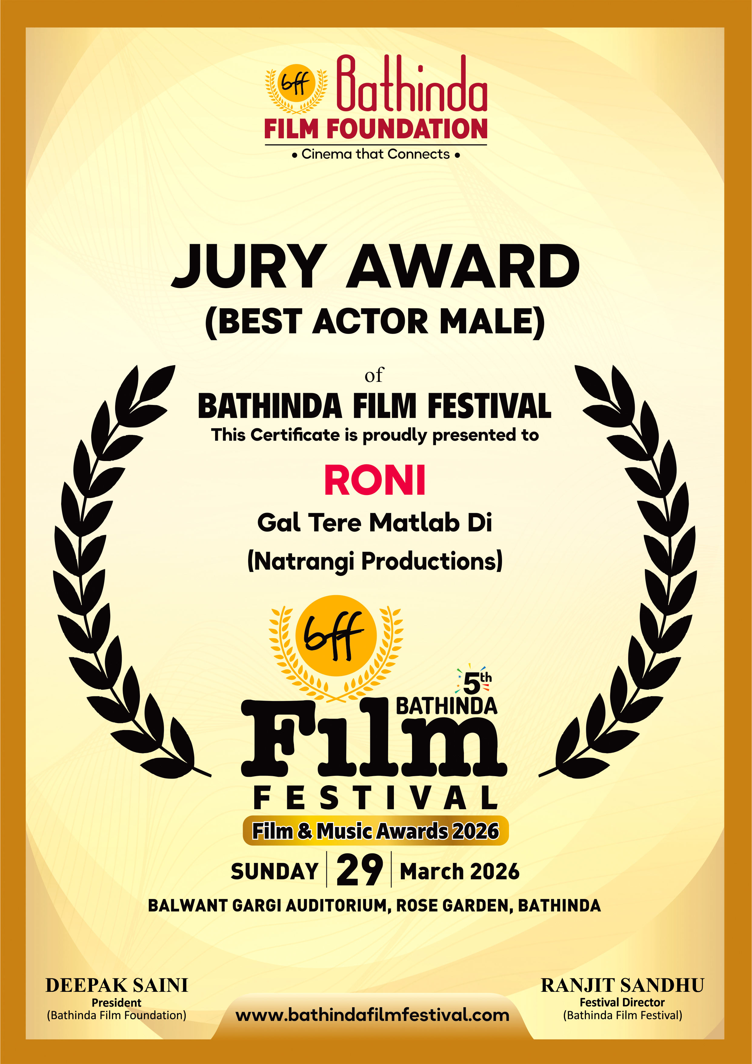 Winners Short Films BFF - 2025
