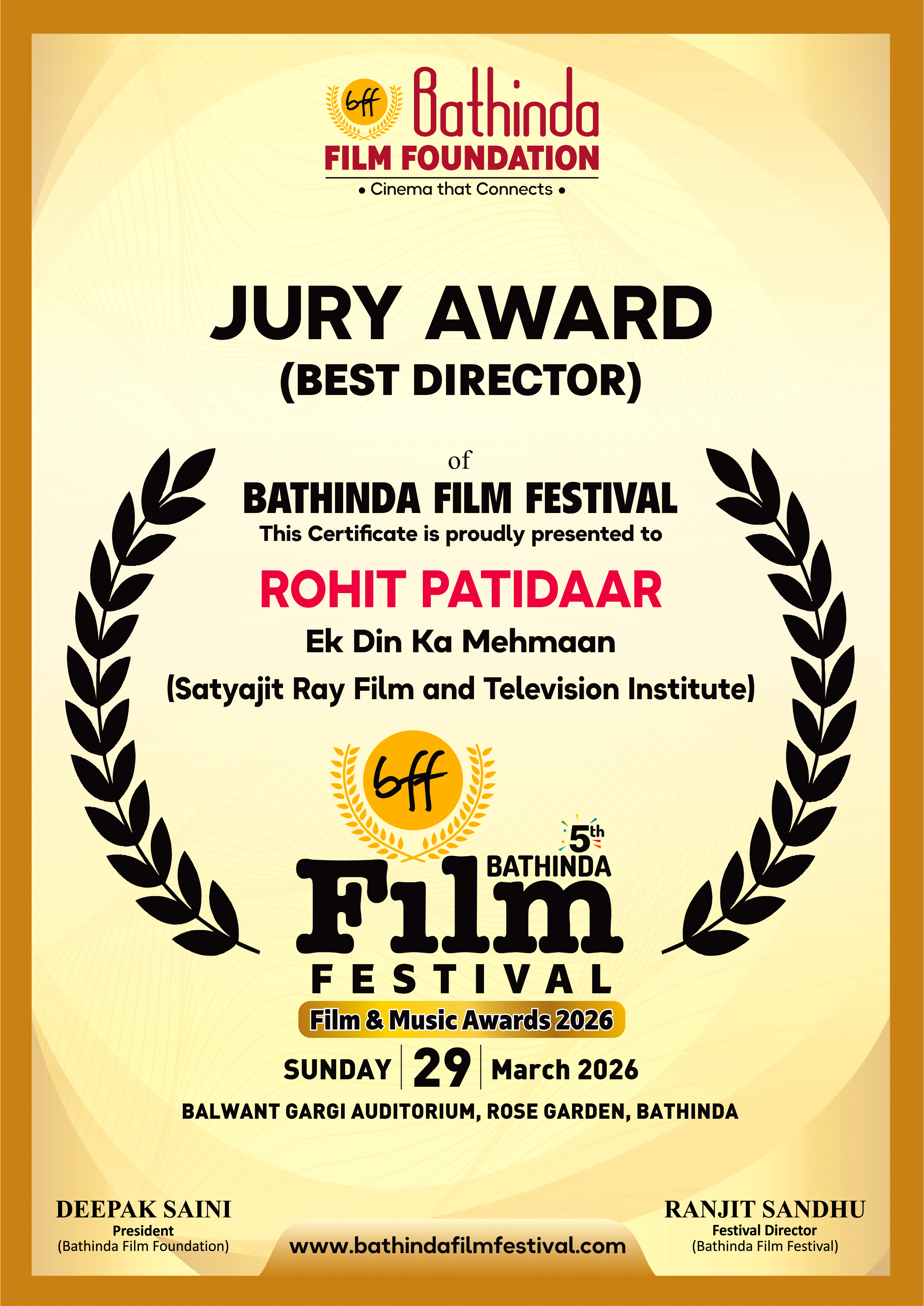 Winners Short Films BFF - 2025